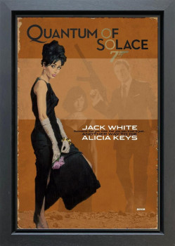 2008 - Quantum of Solace - Original - Framed