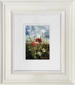 A Breath Between Clouds - Original - Framed