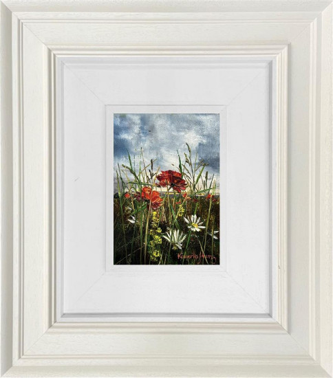 A Breath Between Clouds - Original - Framed A Breath Between Clouds - Original - Framed