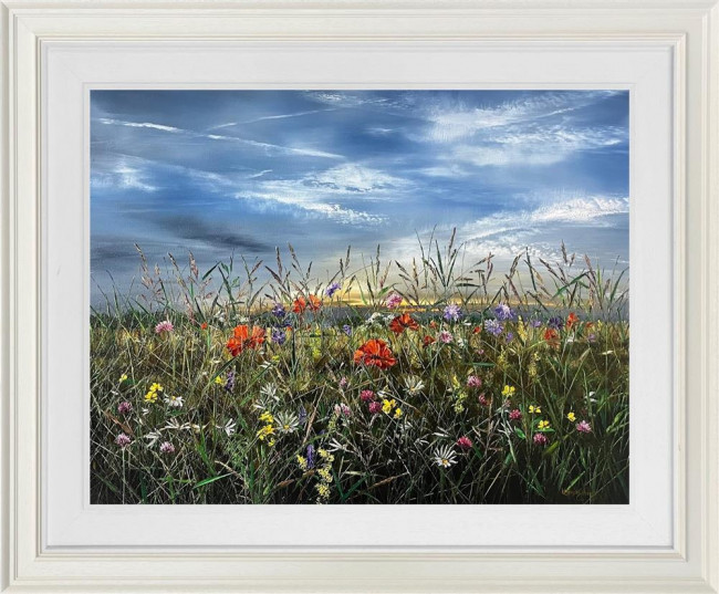 A Calm Held In Place - Original - Framed A Calm Held In Place - Original - Framed