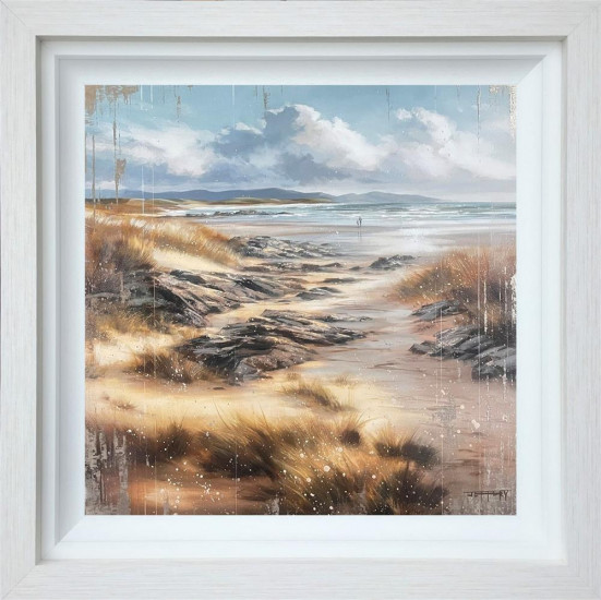 A Father's Path - Original - Framed A Father's Path - Original - Framed