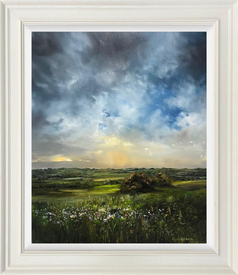 A Horizon Gently Outpacing Time - Original - Framed A Horizon Gently Outpacing Time - Original - Framed