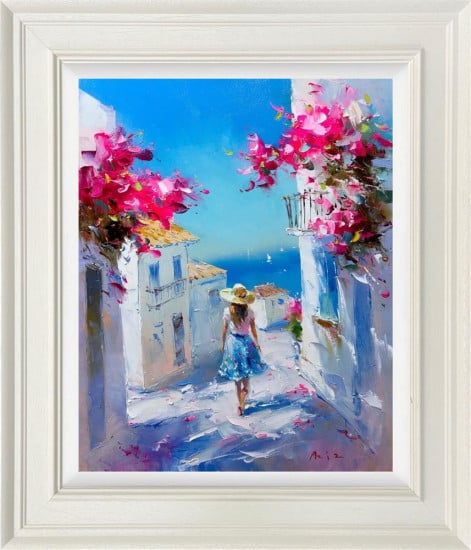 A Moment Of Solitude - Original - Framed A Moment Of Solitude - Original - Framed