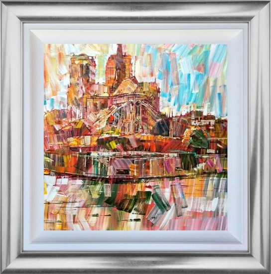 A New Day In Notre Dame - Original - Framed A New Day In Notre Dame - Original - Framed