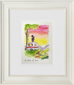 A Place To Love - Sketch - Original - Framed