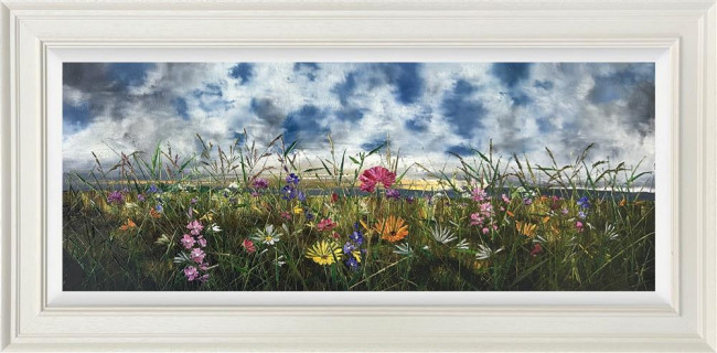 A Poem in Petals - Original - Framed A Poem in Petals - Original - Framed