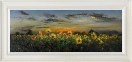 A Quiet Edge Beneath Open Sky - Original - Framed