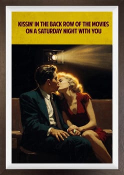 A Saturday Night With You - ReMastered - Original - Framed