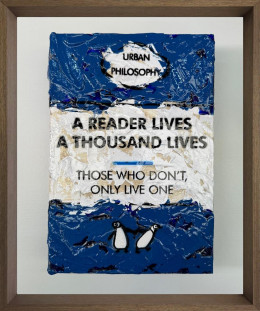 A Thousand Lives  - Mini Storybook - Original - Framed