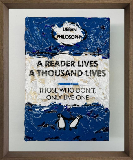 A Thousand Lives - Mini 3D Storybook - Original - Framed A Thousand Lives - Mini 3D Storybook - Original - Framed