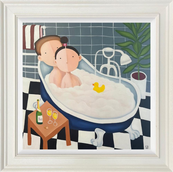 A Threesome - Original - Framed A Threesome - Original - Framed