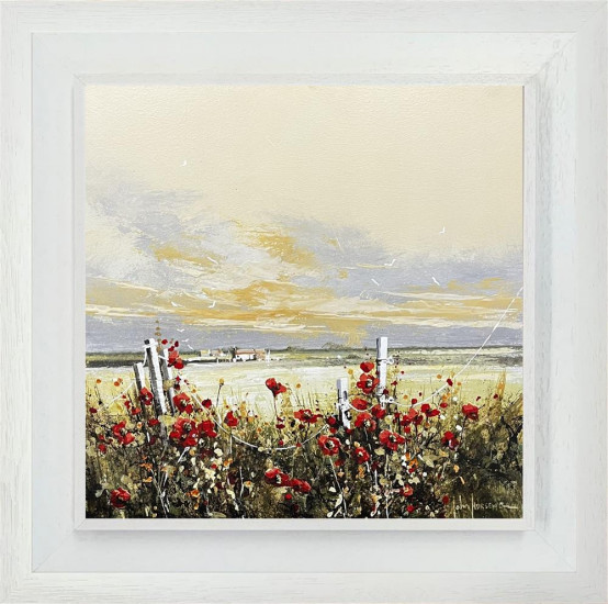 A Walk Through The Wheat - Original - Framed A Walk Through The Wheat - Original - Framed