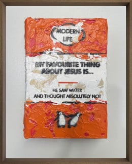Absolutely Not - Mini 3D Storybook - Original - Framed Absolutely Not - Mini 3D Storybook - Original - Framed