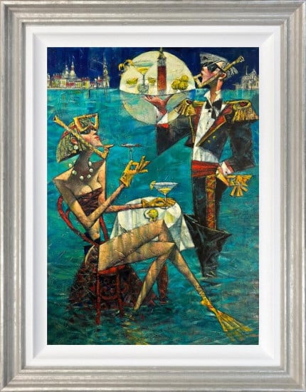 Acqua Alta - Original - Framed Acqua Alta - Original - Framed