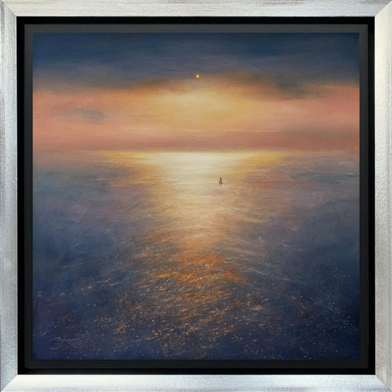 Across Oceans - Original - Framed Across Oceans - Original - Framed