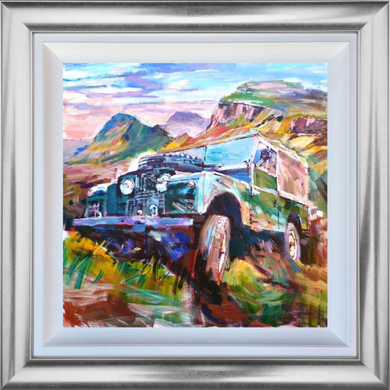 Across The Glen - Original - Framed Across The Glen - Original - Framed
