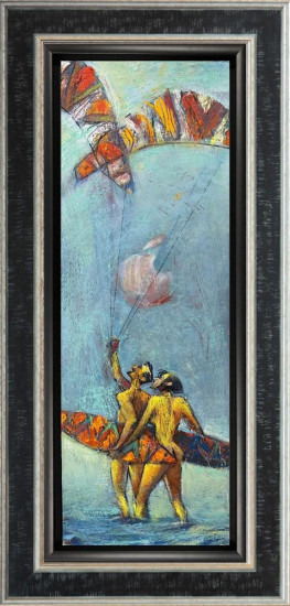 Adam And Eve - Original - Framed Adam And Eve - Original - Framed