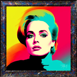 Adele - Fabrica Collection - Framed