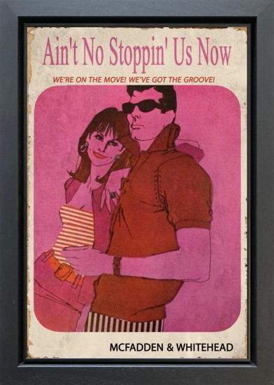 Ain't No Stoppin Us Now - Original - Framed Ain't No Stoppin Us Now - Original - Framed