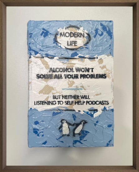 Alcohol Won't - Mini 3D Storybook - Original - Framed Alcohol Won't - Mini 3D Storybook - Original - Framed