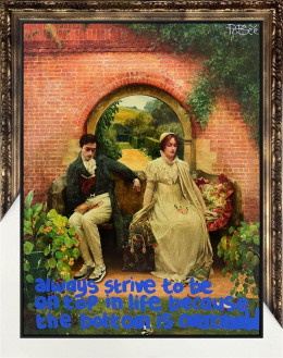 Always Strive To Be On Top - Original - Framed