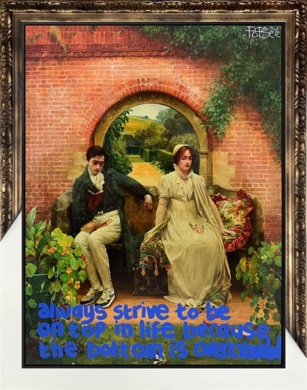 Always Strive To Be On Top - Original - Framed Always Strive To Be On Top - Original - Framed