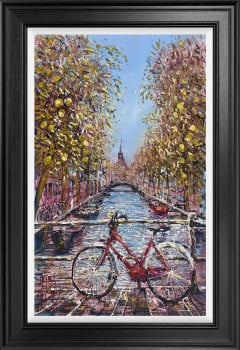 Amsterdam in Bloom - Original - Framed