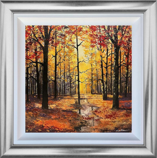 An Autumn Carpet - Original - Framed An Autumn Carpet - Original - Framed