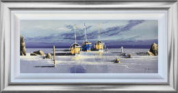 Anchored In Silence - Original - Framed