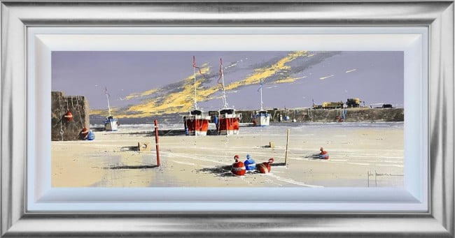 Anchored In Silence - Original - Framed Anchored In Silence - Original - Framed