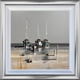 Anchored In Silence - Original - Framed Anchored In Silence - Original - Framed