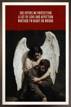 Angels - ReMastered Original - Original - Framed