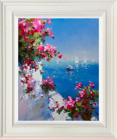 Azure Horizon - Original - Framed Azure Horizon - Original - Framed
