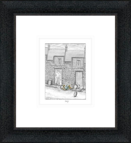 Bang - Sketch - Black Framed