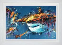 Barry - Limited Edition - White Framed Barry - Limited Edition - White Framed