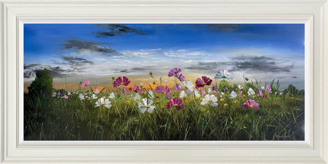 Basking In The Evening Glow - Original - Framed Basking In The Evening Glow - Original - Framed