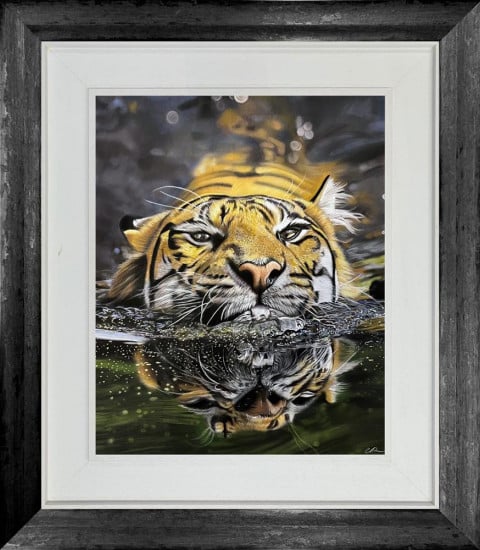Beauty In The River - Original - Framed Beauty In The River - Original - Framed