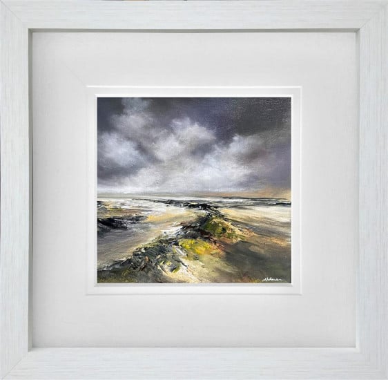 Beneath A Silver Sky - Original - Framed Beneath A Silver Sky - Original - Framed