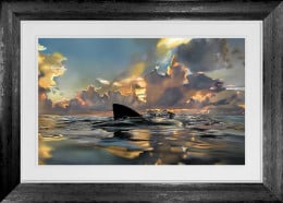 Beneath The Golden Sky - Original - Framed Beneath The Golden Sky - Original - Framed