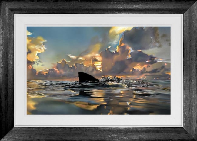 Beneath The Golden Sky - Original - Framed Beneath The Golden Sky - Original - Framed