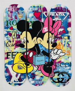 Better In Love - Skatedeck - Original - Framed