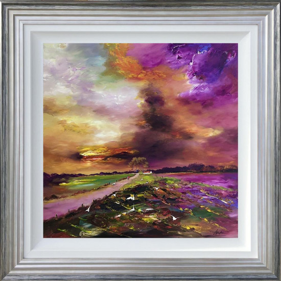 Between Earth And Sky - Original - Framed Between Earth And Sky - Original - Framed