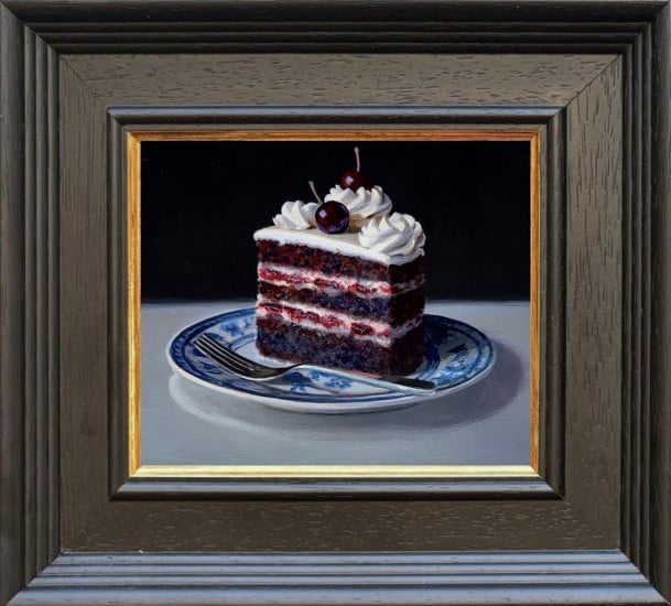 Black Forest Gateau - Original - Framed Black Forest Gateau - Original - Framed