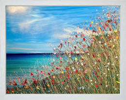 Blissful Walk - Original - Framed