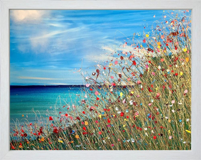 Blissful Walk - Original - Framed Blissful Walk - Original - Framed