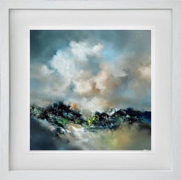 Blue Horizons And Broken Light - Original - Framed Blue Horizons And Broken Light - Original - Framed