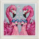 Blushing Bubbles - Original - Framed