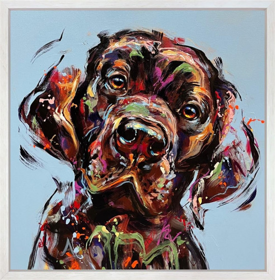 Bob - Original - White Framed Bob - Original - White Framed