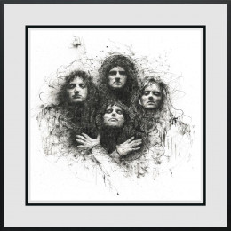 Bohemian Rhapsody - Standard - Framed