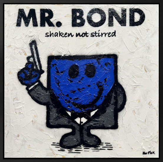 Bond - The Untold Stories - Original - Black Framed Bond - The Untold Stories - Original - Black Framed